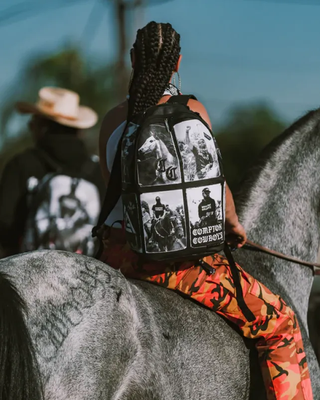 BACKPACKS>SPRAYGROUND COMPTON COWBOYS HOME ON THE RANGE BACKPACK