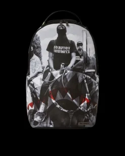BACKPACKS>SPRAYGROUND COMPTON COWBOYS RIDE ALONE BACKPACK