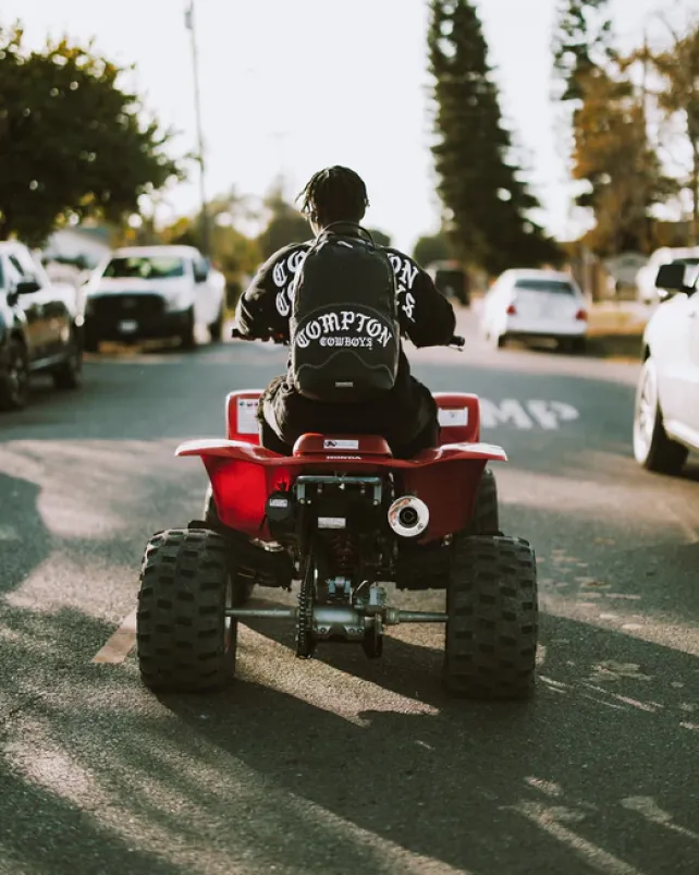 BACKPACKS>SPRAYGROUND COMPTON COWBOYS WELCOME TO MY CITY BACKPACK