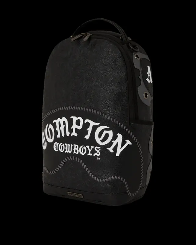 BACKPACKS>SPRAYGROUND COMPTON COWBOYS WELCOME TO MY CITY BACKPACK