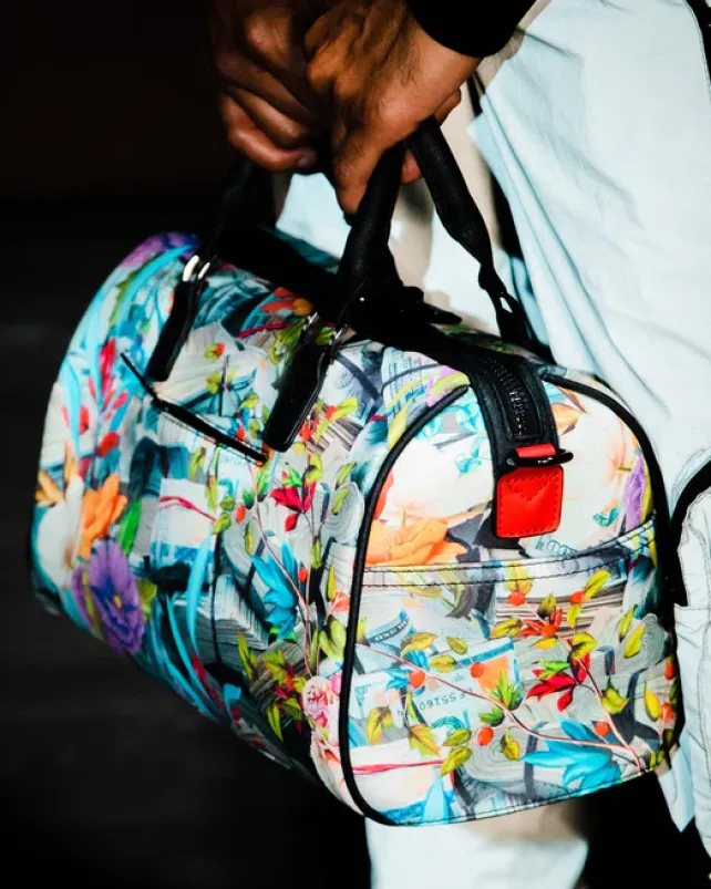 DUFFLES>SPRAYGROUND CONCRETE JUNGLE MINI DUFFLE