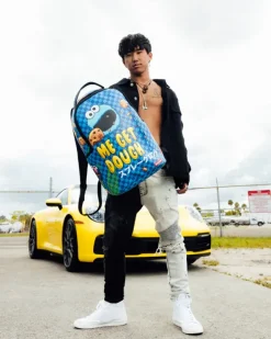 BACKPACKS>SPRAYGROUND COOKIE MONSTER ME GET DOUGH (DLXV)