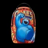 MINI BACKPACKS>SPRAYGROUND COOKIE MONSTER ON THE RUN MINI BACKPACK