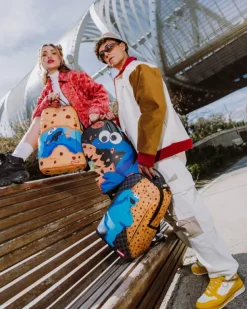 BACKPACKS>SPRAYGROUND COOKIE MONSTER REVEAL BACKPACK (DLXV)