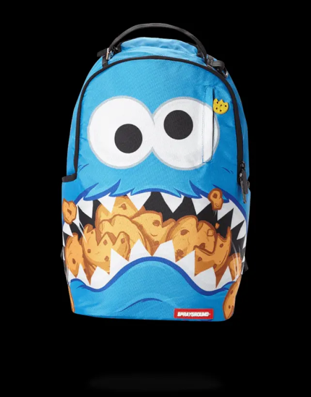 BACKPACKS>SPRAYGROUND COOKIE MONSTER SHARK