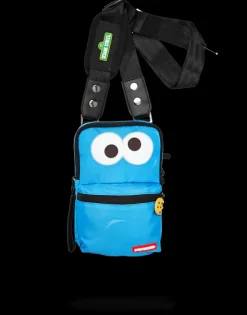 SLINGS|CROSSBODYS>SPRAYGROUND COOKIE MONSTER SHARK SLING