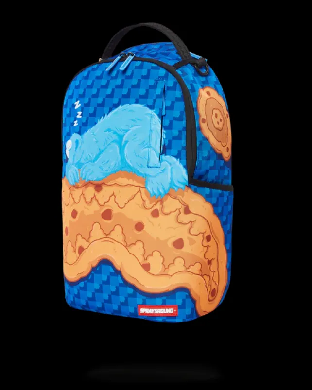 BACKPACKS>SPRAYGROUND COOKIE MONSTER SLEEPING BACKPACK (DLXR)