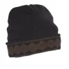 COLD WEATHER GEAR|BEANIES>SPRAYGROUND CORE BEANIE (BROWN)