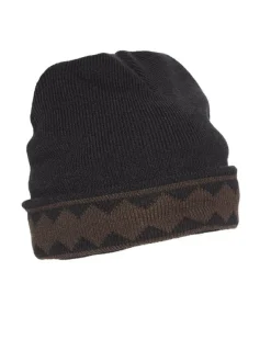 COLD WEATHER GEAR|BEANIES>SPRAYGROUND CORE BEANIE (BROWN)