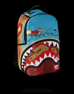 BACKPACKS>SPRAYGROUND COYOTE VS ROADRUNNER SHARK