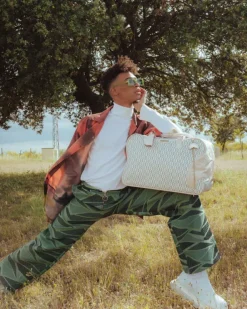 DUFFLES>SPRAYGROUND CRu00c8ME DE LA CRu00c8ME AERONAUT DUFFLE