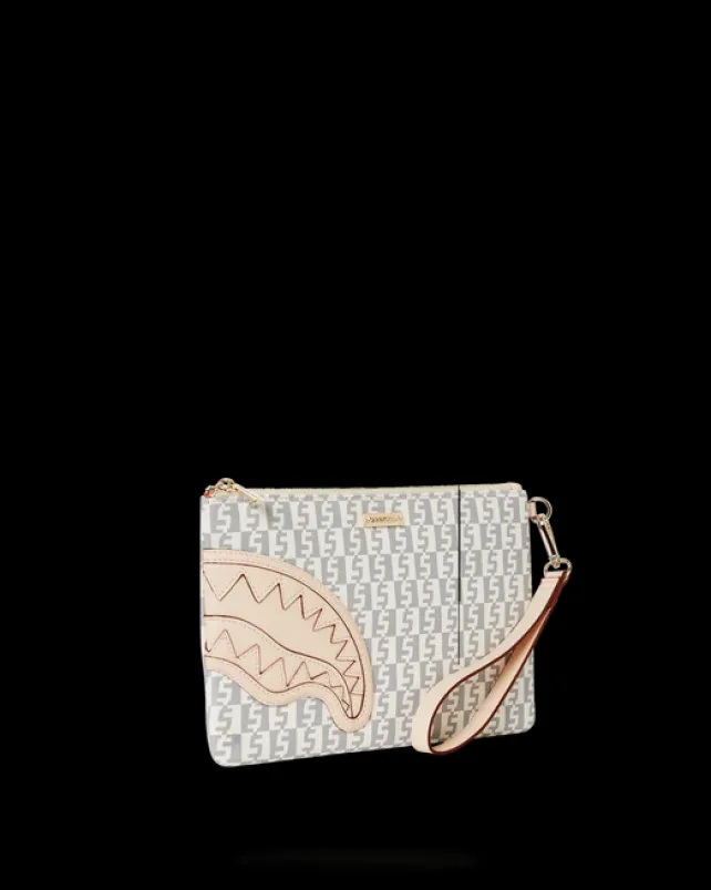 CROSSOVER CLUTCHES>SPRAYGROUND CRu00c8ME DE LA CRu00c8ME CROSSOVER CLUTCH