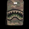 BACKPACKS>SPRAYGROUND CUT u0026 SEW SHARK SMARTPACK (CAMO)