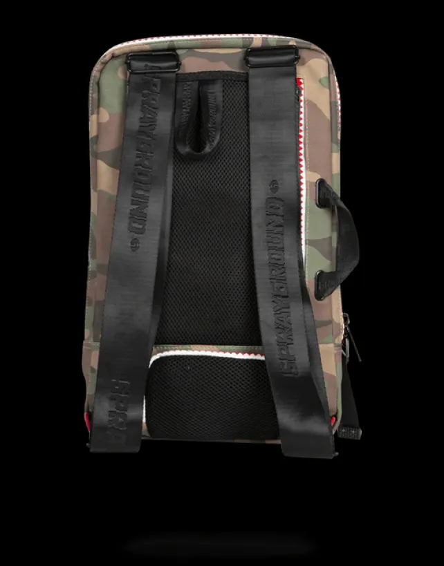 BACKPACKS>SPRAYGROUND CUT u0026 SEW SHARK SMARTPACK (CAMO)