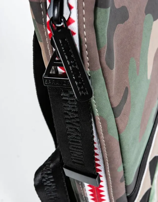 BACKPACKS>SPRAYGROUND CUT u0026 SEW SHARK SMARTPACK (CAMO)