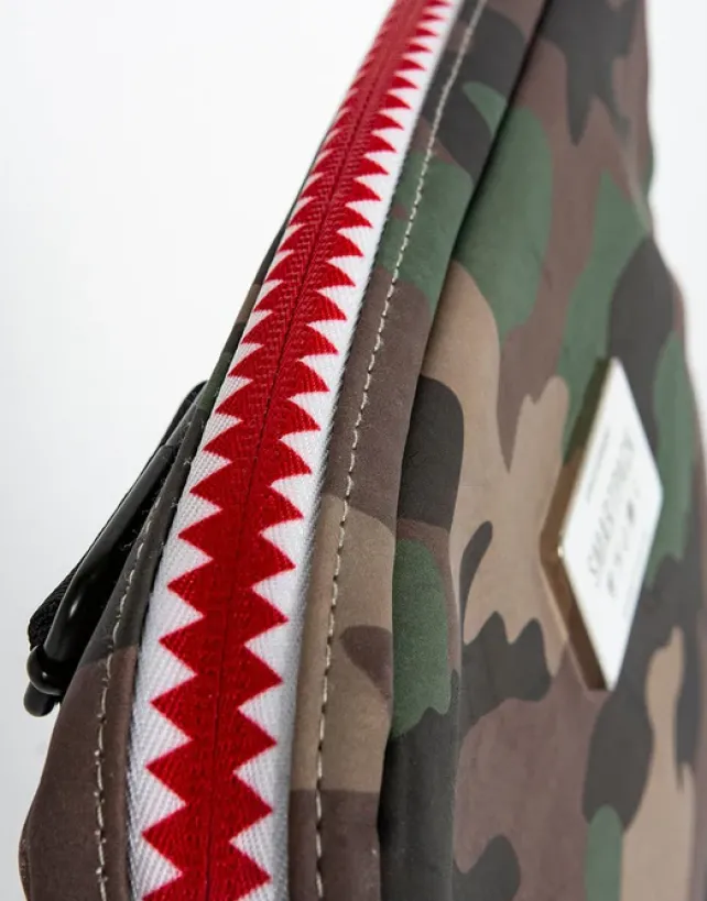 BACKPACKS>SPRAYGROUND CUT u0026 SEW SHARK SMARTPACK (CAMO)