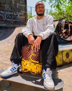 BACKPACKS>SPRAYGROUND 3D GRAFFITI BACKPACK (DLXV)