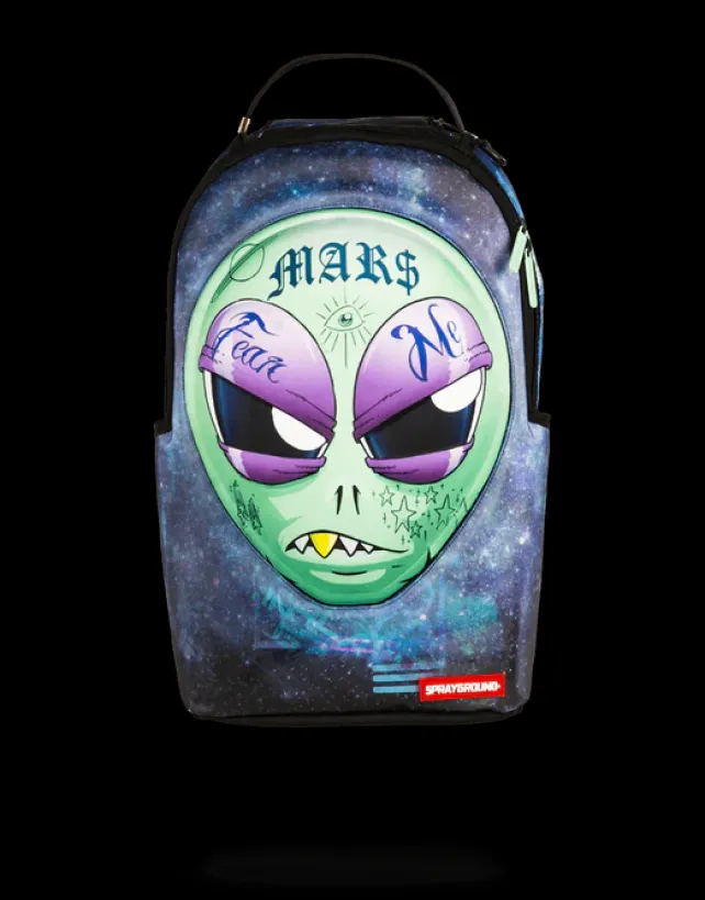 BACKPACKS>SPRAYGROUND 3D LENTICULAR ALIEN HEAD