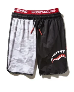 SWIMWEAR>SPRAYGROUND DAMAGE CONTROL CORTO SWIM TRUNKS