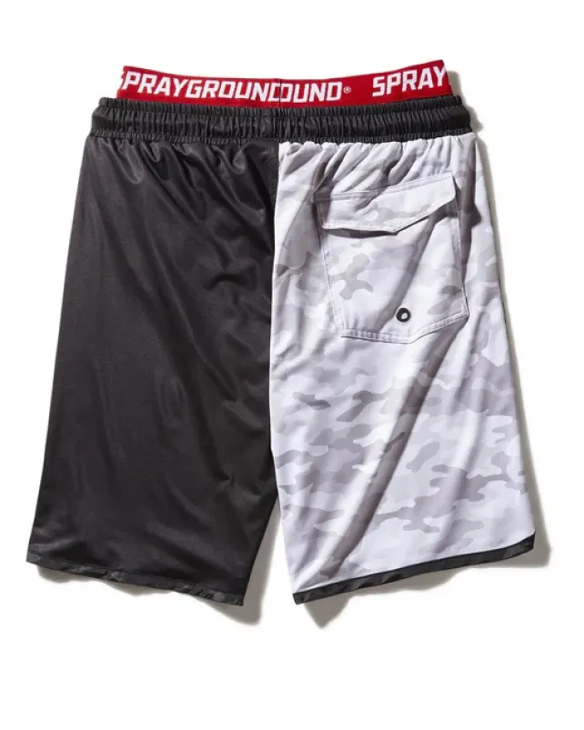 SWIMWEAR>SPRAYGROUND DAMAGE CONTROL CORTO SWIM TRUNKS
