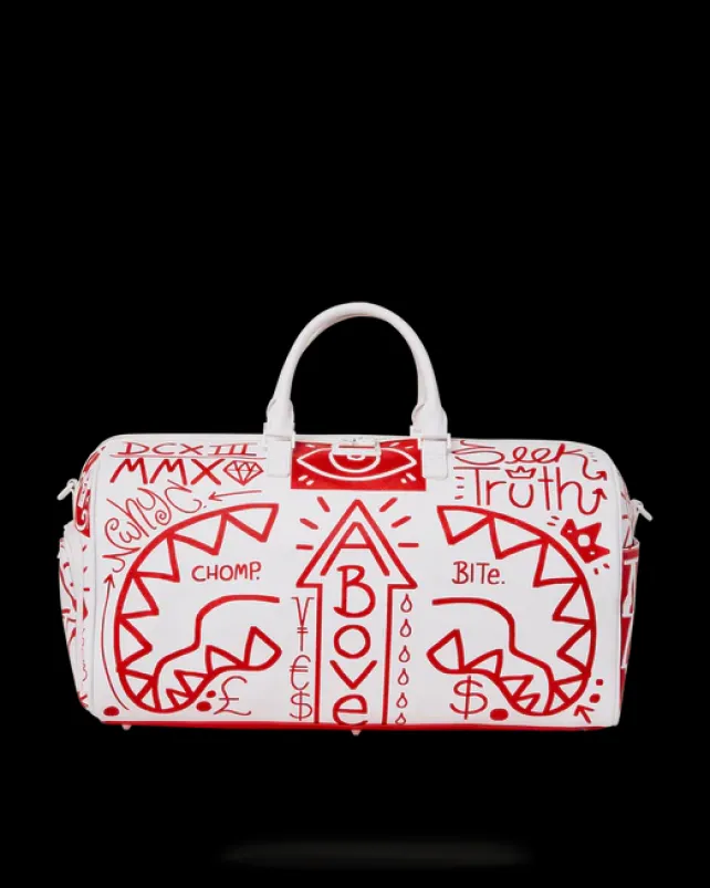 DUFFLES>SPRAYGROUND DANGER DANGER DUFFLE