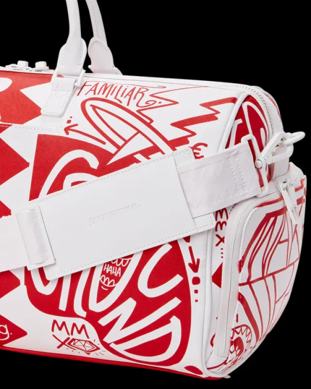DUFFLES>SPRAYGROUND DANGER DANGER DUFFLE