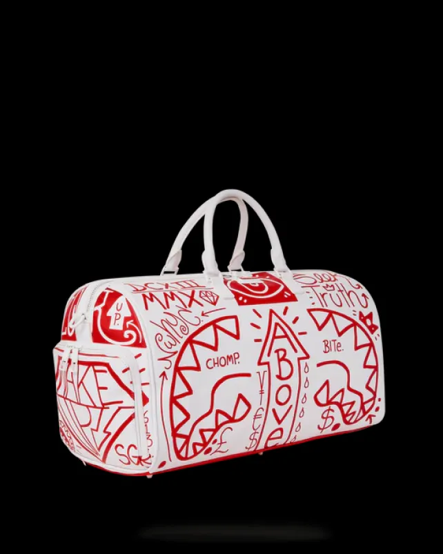 DUFFLES>SPRAYGROUND DANGER DANGER DUFFLE