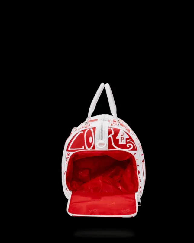 DUFFLES>SPRAYGROUND DANGER DANGER DUFFLE