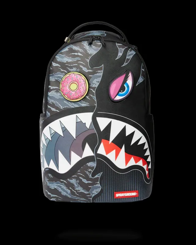 BACKPACKS>SPRAYGROUND DAZED AND SHARK BACKPACK (DLXV)