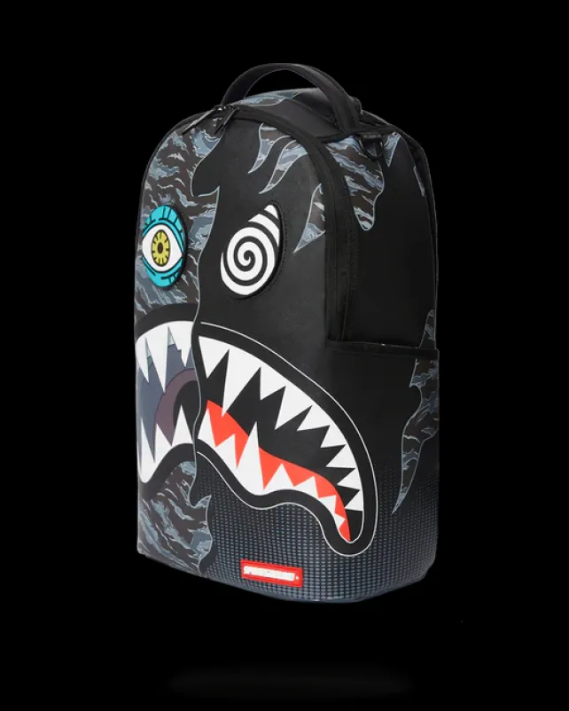 BACKPACKS>SPRAYGROUND DAZED AND SHARK BACKPACK (DLXV)