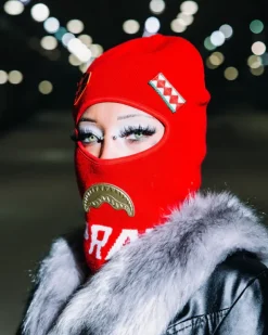 SKI MASKS|COLD WEATHER GEAR>SPRAYGROUND DE LUXE SKI MASK