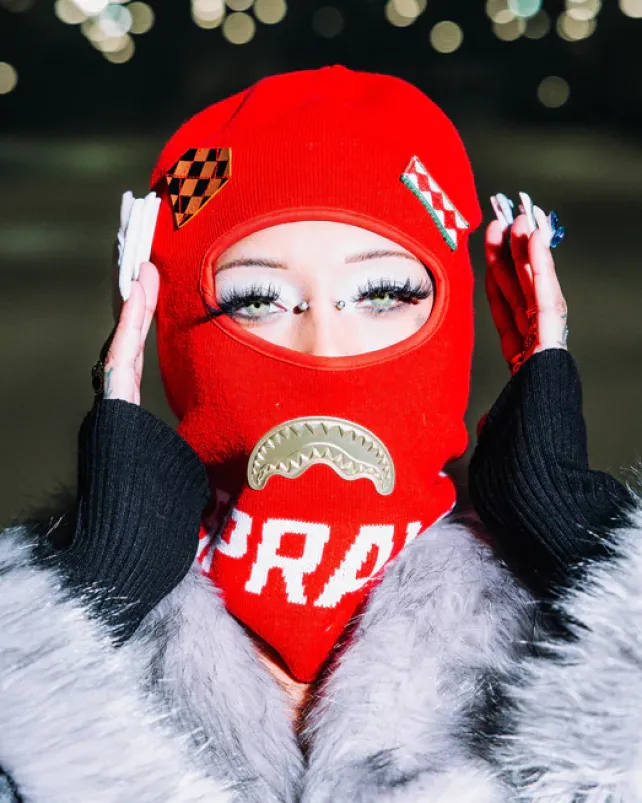 SKI MASKS|COLD WEATHER GEAR>SPRAYGROUND DE LUXE SKI MASK