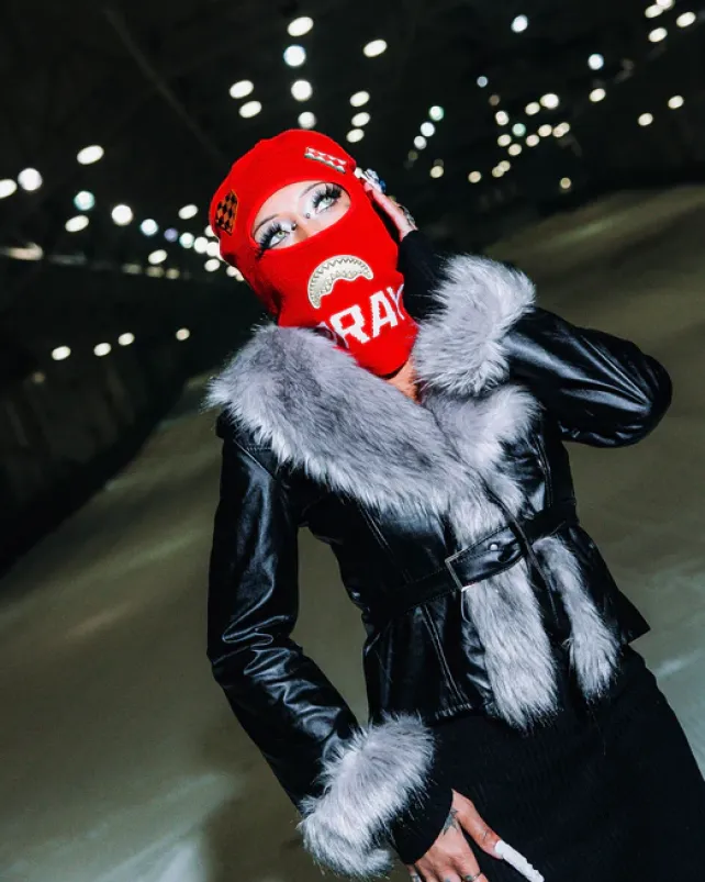 SKI MASKS|COLD WEATHER GEAR>SPRAYGROUND DE LUXE SKI MASK