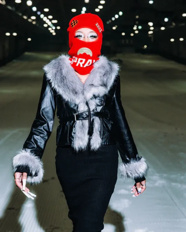 SKI MASKS|COLD WEATHER GEAR>SPRAYGROUND DE LUXE SKI MASK