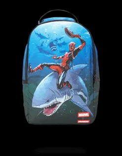 BACKPACKS>SPRAYGROUND DEADPOOL ATTACK SHARK