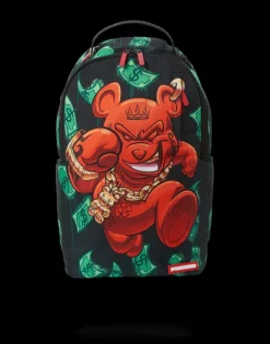 BACKPACKS>SPRAYGROUND DIABLO BEAR: ON THE RUN BACKPACK