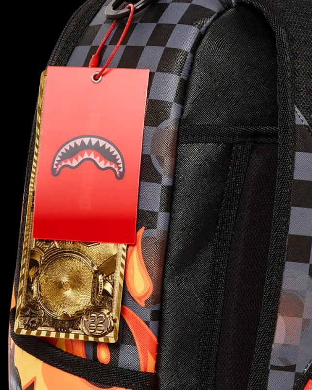 BACKPACKS>SPRAYGROUND DIABLO BURNER SHARK BACKPACK (DLXV)