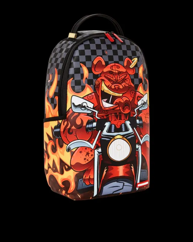 BACKPACKS>SPRAYGROUND DIABLO BURNER SHARK BACKPACK (DLXV)