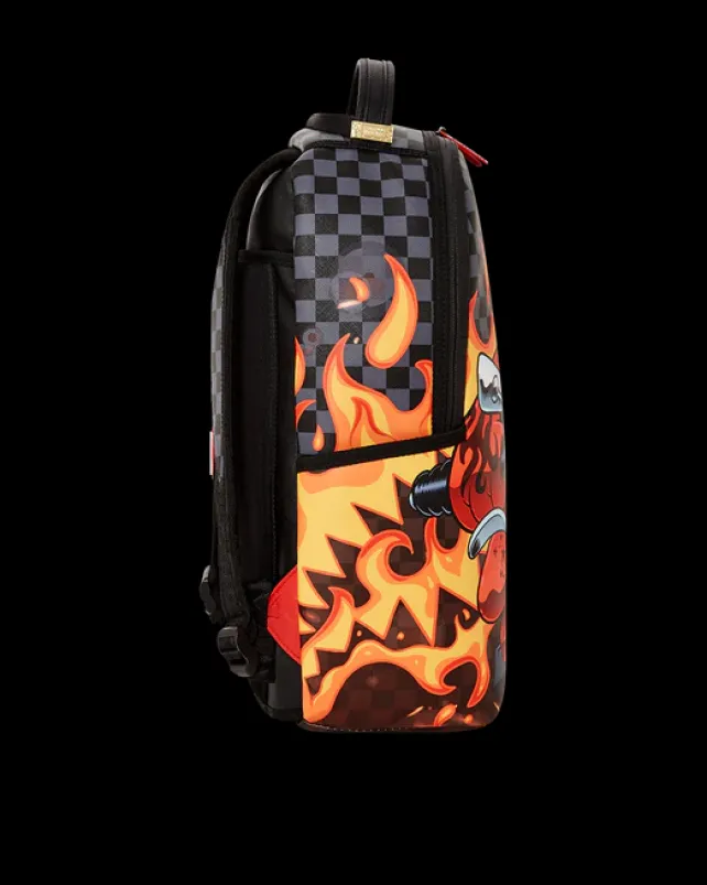BACKPACKS>SPRAYGROUND DIABLO BURNER SHARK BACKPACK (DLXV)