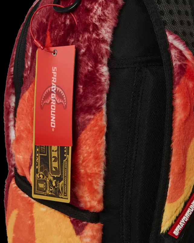 BACKPACKS>SPRAYGROUND DIABLO COZY VELOUR FUR BACKPACK
