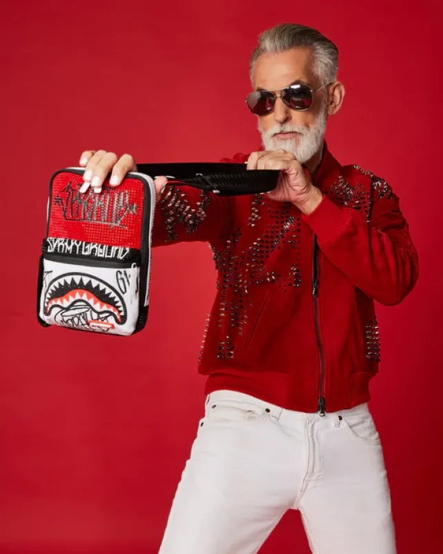 SLINGS|CROSSBODYS>SPRAYGROUND DIAMOND DISTRICT MESSENGER SLING