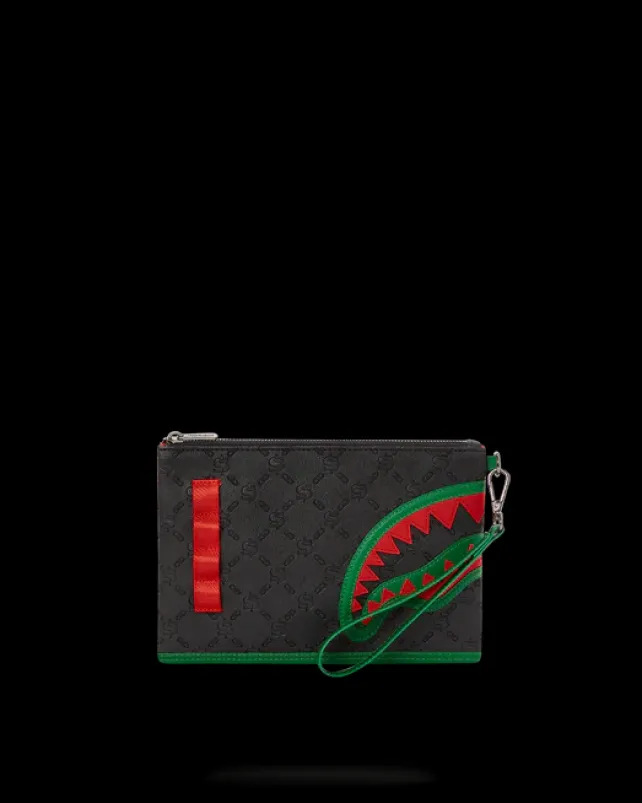 CROSSOVER CLUTCHES>SPRAYGROUND DINERO CROSSOVER CLUTCH