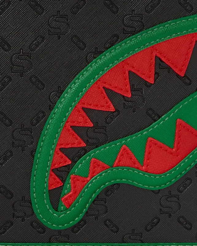 CROSSOVER CLUTCHES>SPRAYGROUND DINERO CROSSOVER CLUTCH