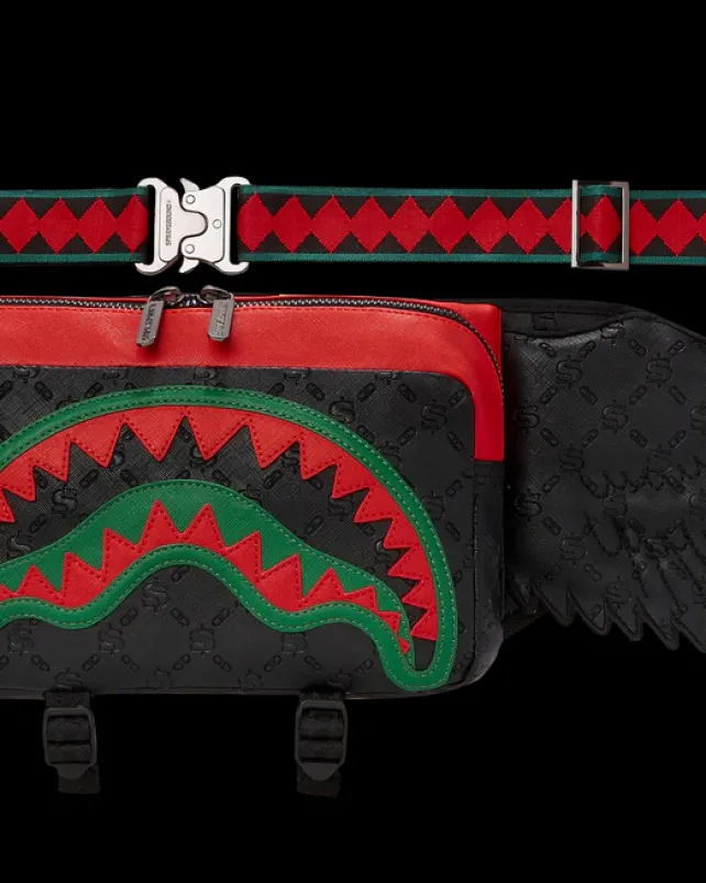 CROSSBODYS>SPRAYGROUND DINERO WING CROSSBODY