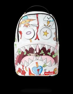 BACKPACKS>SPRAYGROUND DISTURBED SHARK