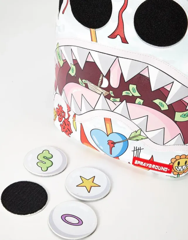BACKPACKS>SPRAYGROUND DISTURBED SHARK