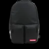 BACKPACKS>SPRAYGROUND DOUBLE CARGO SIDE SHARK (BLACK)