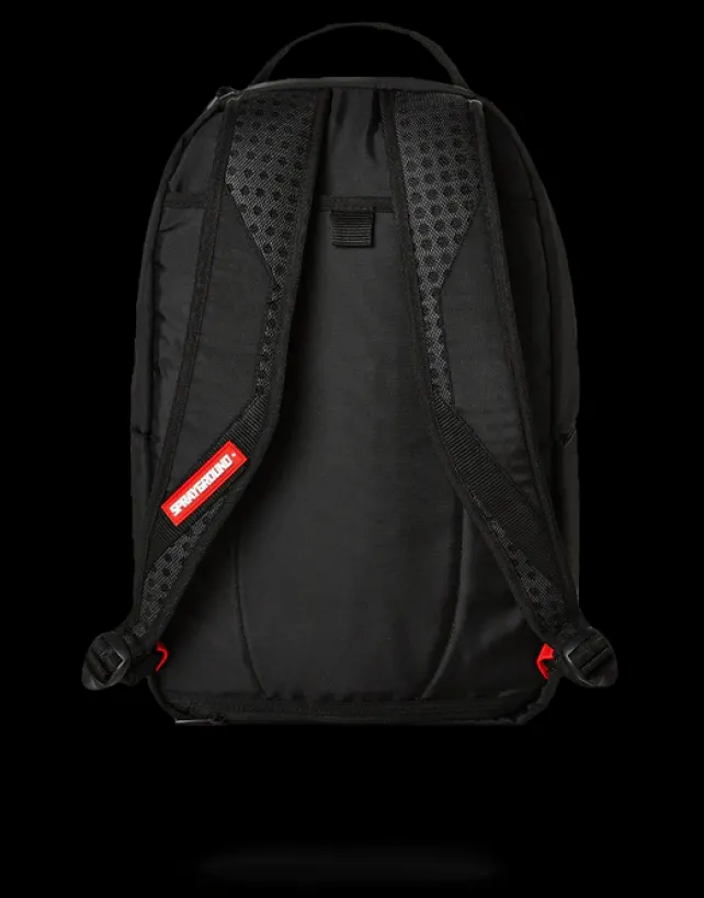 BACKPACKS>SPRAYGROUND DOUBLE CARGO SIDE SHARK (BLACK)