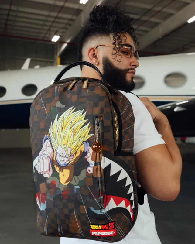 BACKPACKS>SPRAYGROUND DRAGON BALL Z CHECKED SMASH (DLXV)