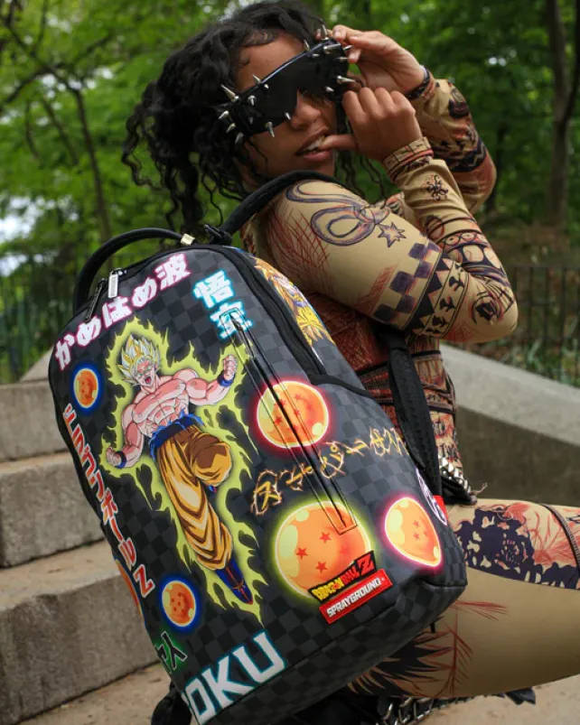 BACKPACKS>SPRAYGROUND DRAGON BALL Z NEON TRIP BACKPACK (DLXV)